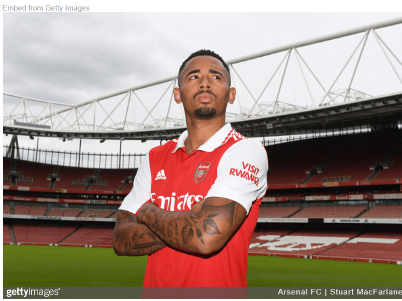 Why Gabriel Jesus is perfect for&nbsp;Arsenal