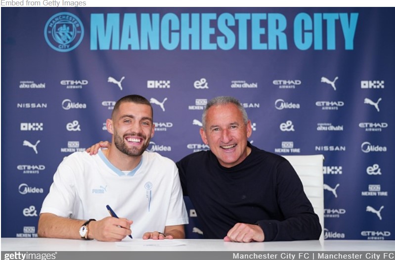 Why Mateo Kovačić is perfect for Manchester&nbsp;City